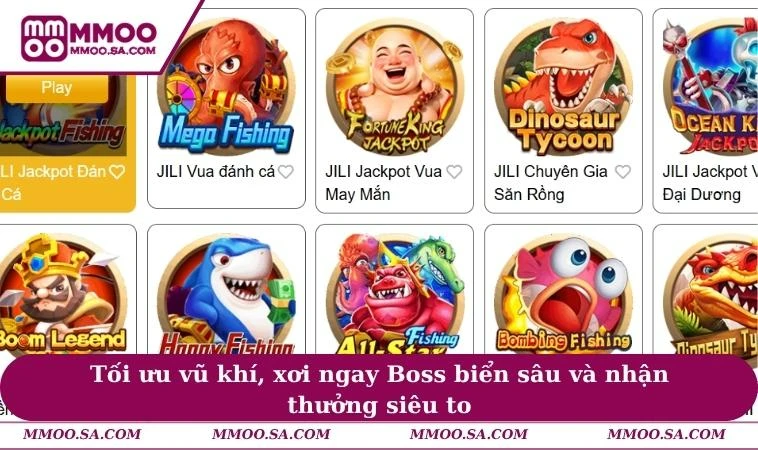 Tối ưu vũ khí, xơi ngay Boss biển sâu và nhận thưởng siêu to