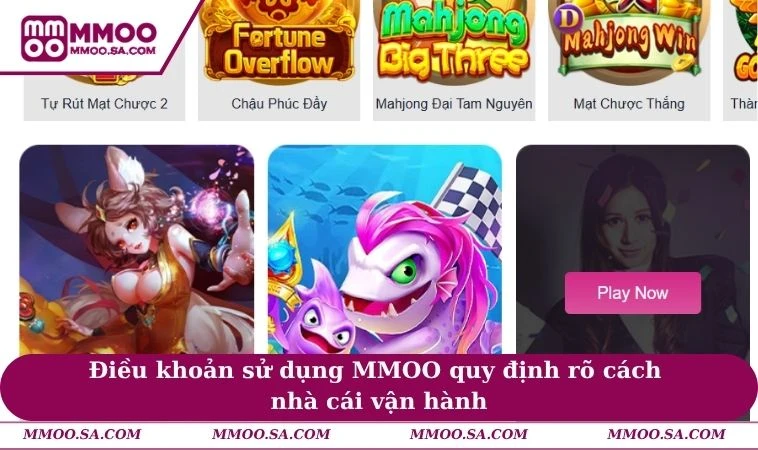 Điều Khoản Sử Dụng MMOO 3 Xử lý rõ ràng đối với các hành vi vi phạm của khách hàng